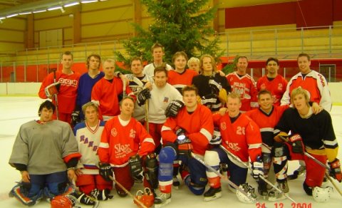 Jólahokkí á aðfangadag