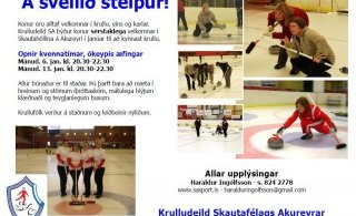 Á svellið stelpur!