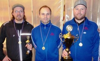 Mammútar: Sveinn, Jens, Jón Ingi.