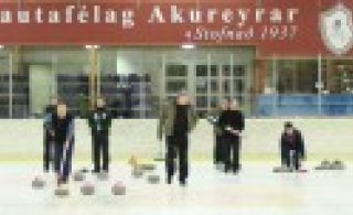 Áhorfendur eru velkomnir. Mynd: HI