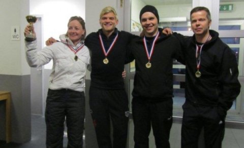 Sjóvá - sigurvegarar í Tryggingamóti Krulludaga.