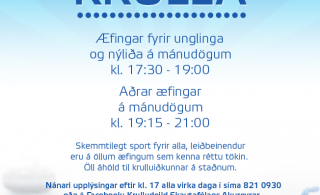 Fyrsta nýliðaæfing mánudaginn 10. okt