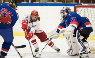 Linda Brá í marktækifæri (mynd: Elvar Pálsson)