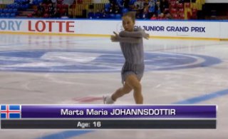 Marta María (mynd úr færslu ÍSS)