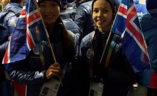 Marta og Ásdís með flottan árangur á fyrri degi á Inernational Childrens games í Innsbruck