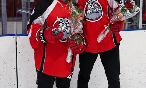 Jóhann Már og Shawlee íþróttafólk hokkídeildar