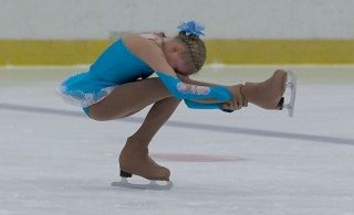 Rebekka Rós stóð sig mjög vel í dag á Skate Helena