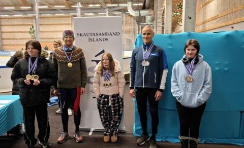 Skautafélag Akureyrar með 22 verðlaun á Íslandsmeistaramótinu í Skautahlaupi í Laugardal