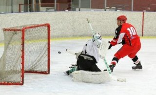 Úr leik SA Víkinga gegn Esju (mynd: Sigurgeir)