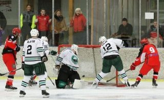 Úr leik SA Víkinga gegn Esju (mynd: Sigurgeir)