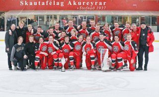 Deildarmeistarar 2021 (mynd: Ási)