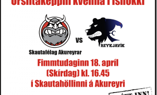 Kvennalið SA getur tryggt sér Íslandsmeistaratitilinn á heimavelli á skírdag