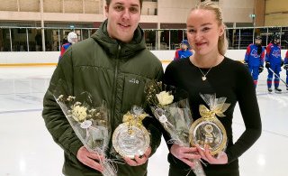 Jóhann Már og Aldís Kara (mynd: Þórir Tryggva)