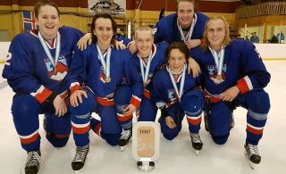 Strákarnir okkar (mynd: Árni Geir Jónsson)