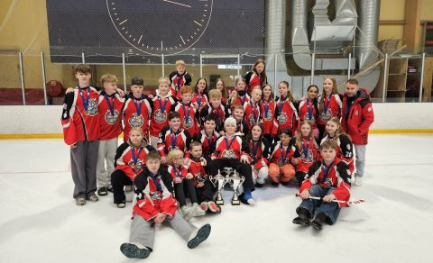 SA liðin unnu Íslandsmeistaratitlana í U14