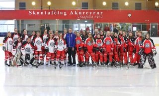 Ásgrímur Ágústsson tók myndina.