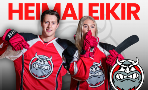 Risa hokkíhelgi framundan með heimaleikjum