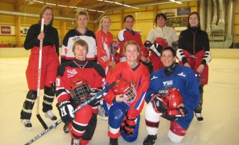 Lið Valkyrjanna á 2 æfingu.